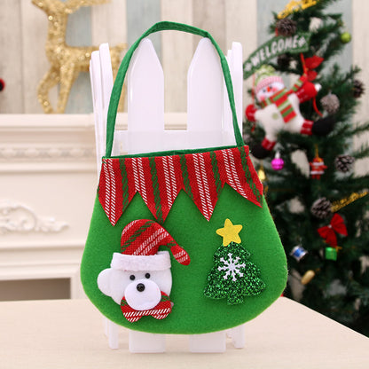 Aeloria™ Stylish Christmas Closing Gift Bag