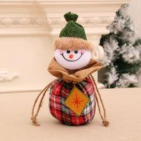 Plaid snowman