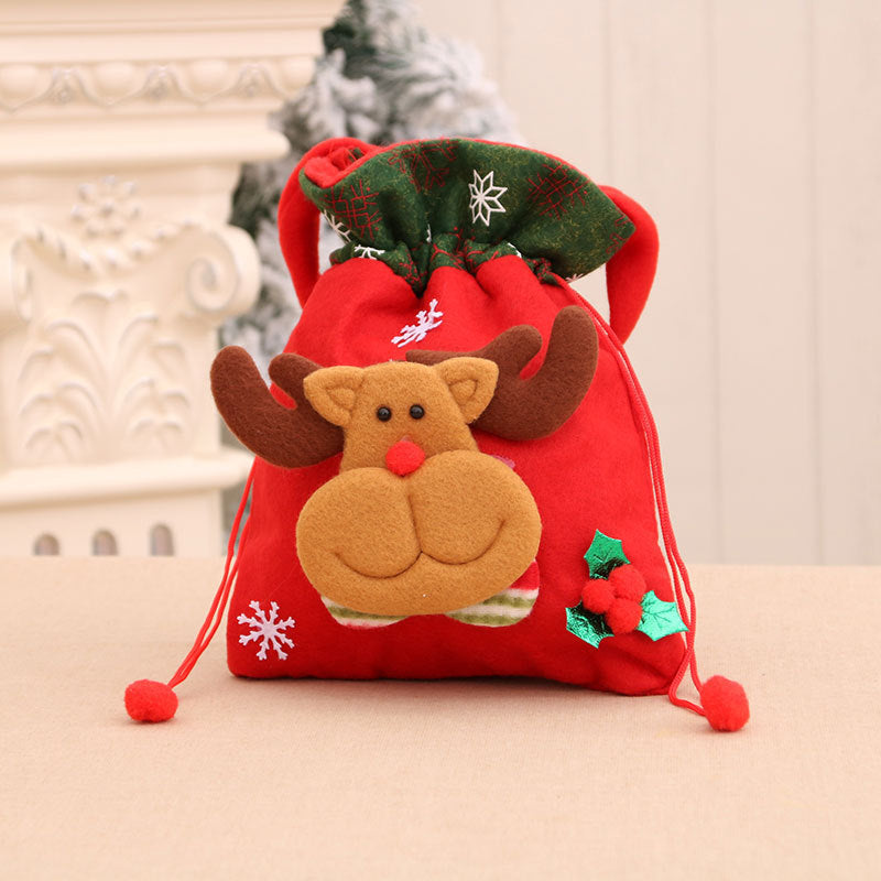 Aeloria™ Stylish Christmas Closing Gift Bag