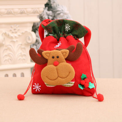 Aeloria™ Stylish Christmas Closing Gift Bag